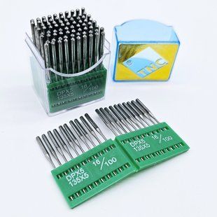 Иглы &laquo;TNC&raquo; для промышленных швейных машин DPx5 135x5 16/100 / в пластине 10 штук Голка DPx5 135x5 16/100 фото